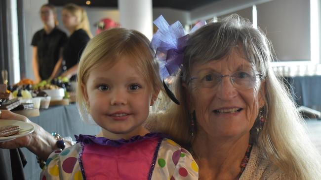 Lorna Betts-Bailey and Elaina Bailey at the Pavilion on Melbourne Cup Day 2022.