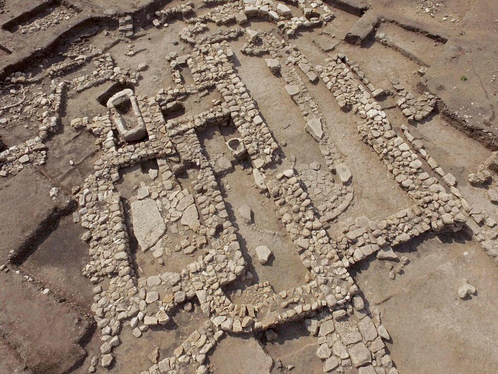 An aerial view of the ancient city. Picture: Jack Guez/AFP