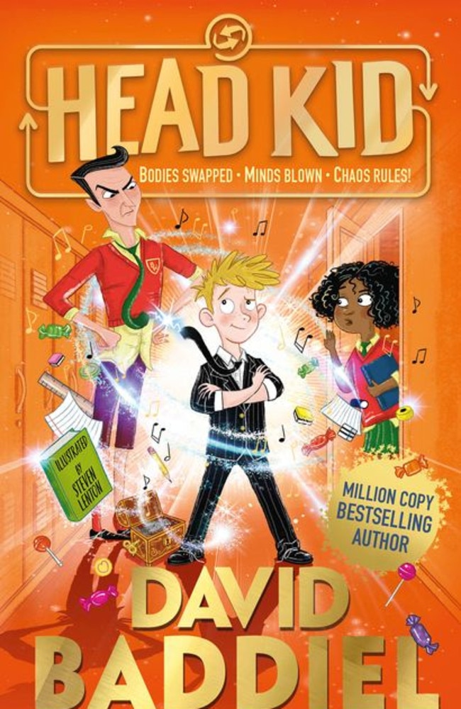 The book cover of Head Kid by David Baddiel.