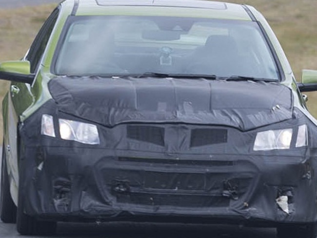 A disguised Holden Commodore ahead of the unveiling in Melbourne. Picture: Supplied