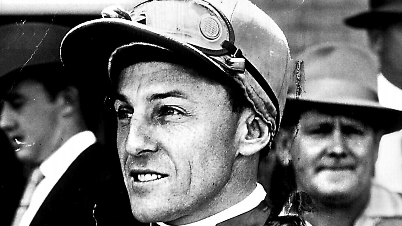 Jockey Neville Selwood. December 1, 1956. Photo: News Corp.