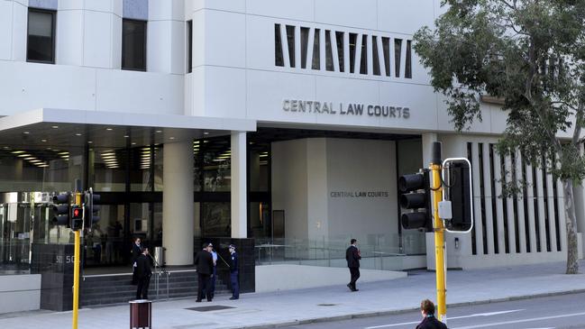 The Perth Magistrates Court in Hay Street where Vittorio Letizia faces charges.