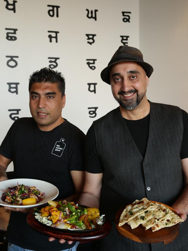 Partners Tony Minhas and Jaz Virk from The Indian Joint.