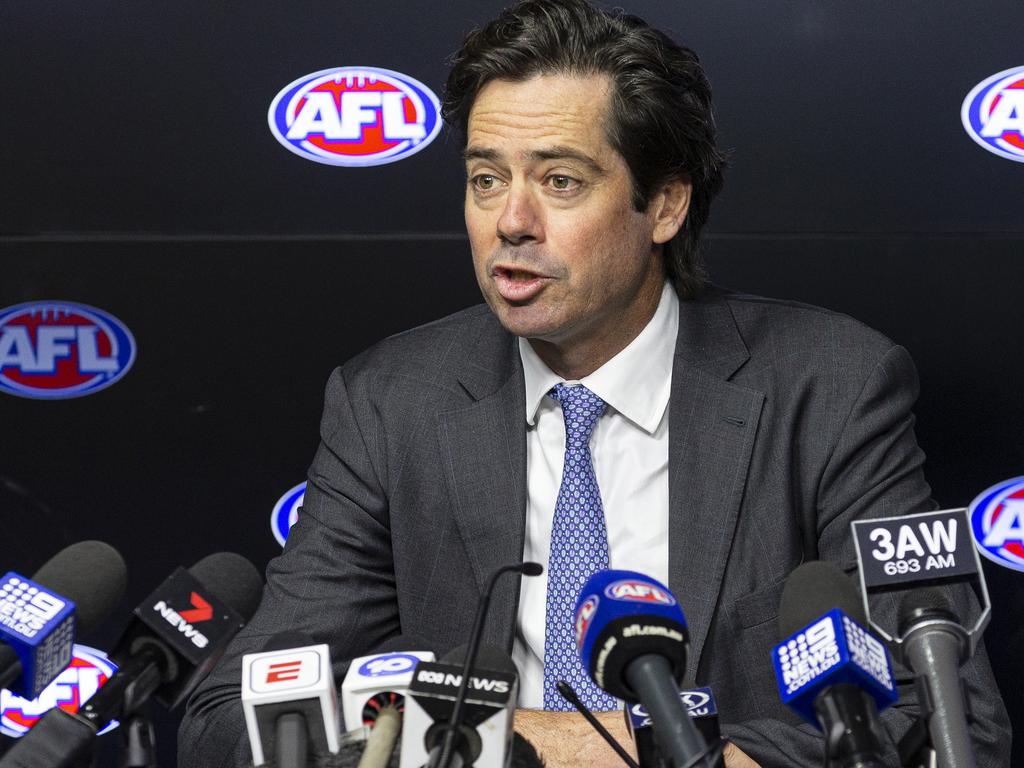 AFL CEO Gillon McLachlan has overstepped his mark yet again.