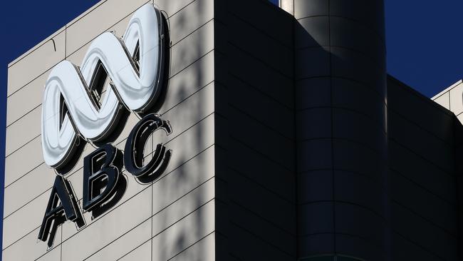 Signage is seen at the ABC offices in Ultimo, Sydney, Tuesday, June 11, 2019. The ABC is considering a legal challenge after federal police raided the public broadcaster's Sydney offices last week. (AAP Image/Danny Casey) NO ARCHIVING