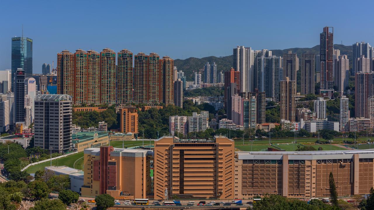 High density housing dominates Hong Kong.