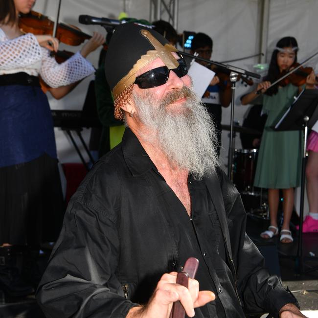 Townsville Medieval and Fantasy Festival 2024 at Cluden. Celtic Strings. Picture: Evan Morgan