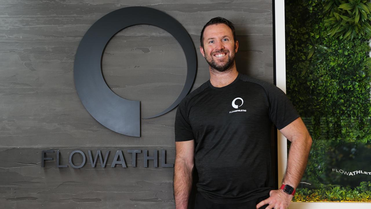 Ben Lucas owns Flow Athletic in Sydney. Photo by Gaye Gerard/ Daily Telegraph