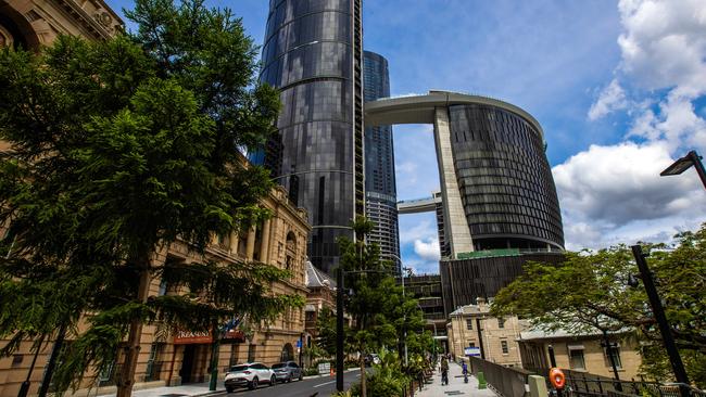 The new Star Casino at Queens Wharf in Brisbane. Picture: Nigel Hallett