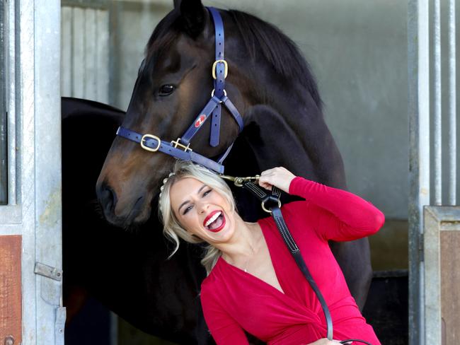 Britt Taylor with Benedetta.