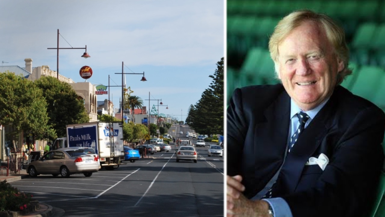 Businessman Ron Walker, who revived a proposal for a nuclear power station at the Victorian town of Portland in 2007. Picture: Mattinbgn