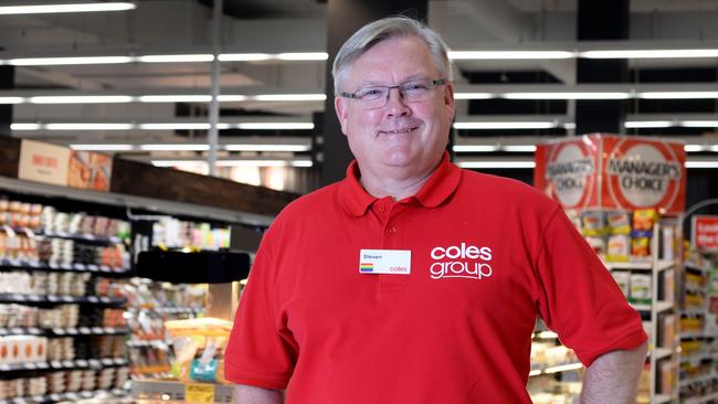 Coles CEO Steven Cain says a takeover could make Coca-Cola Amatil more innovative. Picture: Jake Nowakowski