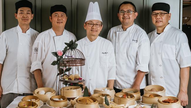 Cooks behind Uncle Su show off a variety of Dim Sum. Picture: supplied