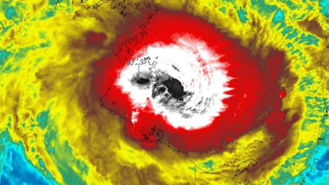 Cyclone Meganis due to make landfall on Monday evening. Picture: WeatherZone