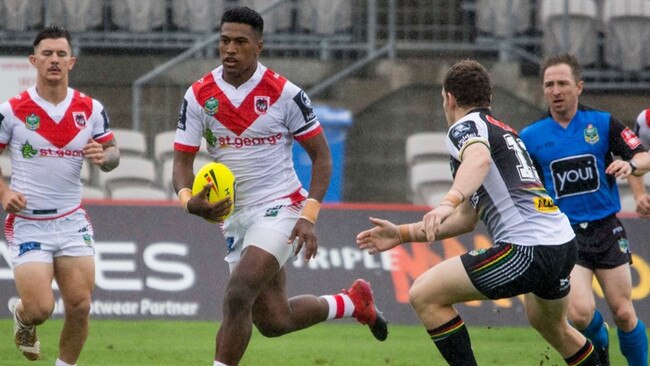 Former Dragon Steven Marsters is in line for an NRL debut at the Rabbitohs.