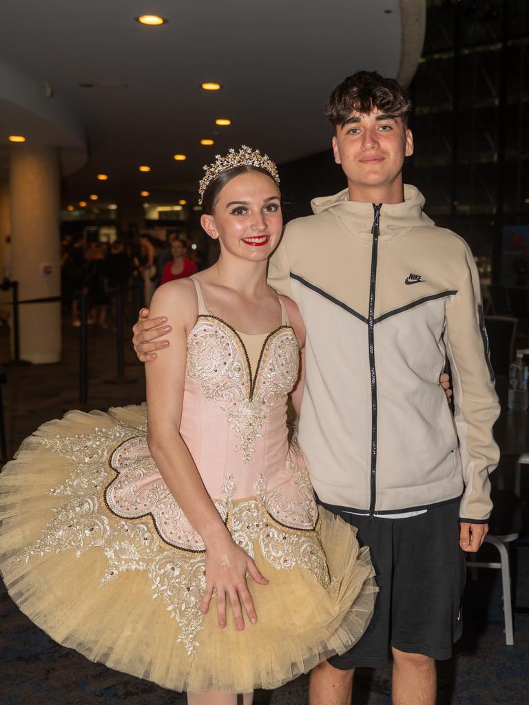 Naomi Buckley and Lucas Obando at the 75th Mackay Eisteddfod 2022.Picture: Michaela Harlow