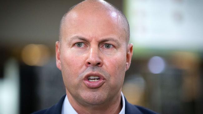 Treasurer Josh Frydenberg. Picture: Sarah Matray