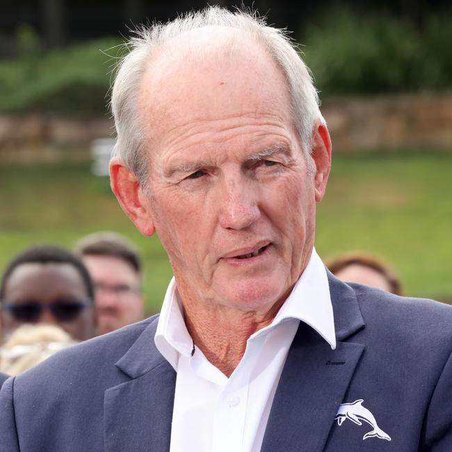 Dolphins coach Wayne Bennett.