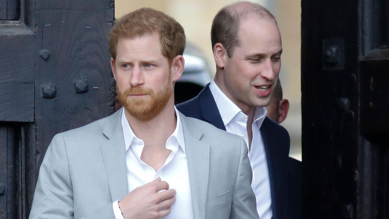 Rumours of a rift between the once-close brothers have plagued the royal family for months. Picture: Tolga Akmen/AFP