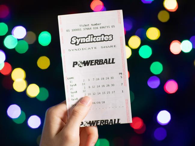 Powerball tattslotto generic file stock image: Picture: Supplied by The Lott