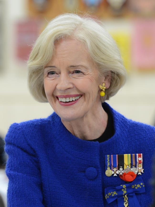 Former governor-general Quentin Bryce at Tobruk House in Melbourne in 2011. Picture: Jason Sammon