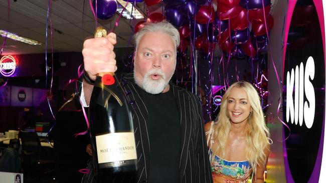 Kyle Sandilands and Jackie O have hit the Melbourne airwaves.