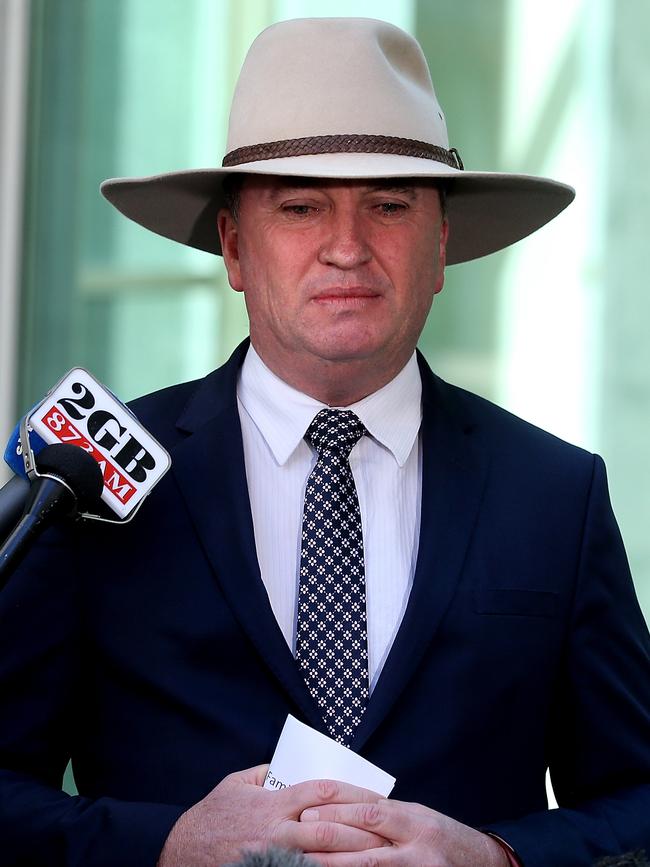 Joyce is refusing to quit over the personal matter. He has been forced on a week’s holiday. Picture: Kym Smith