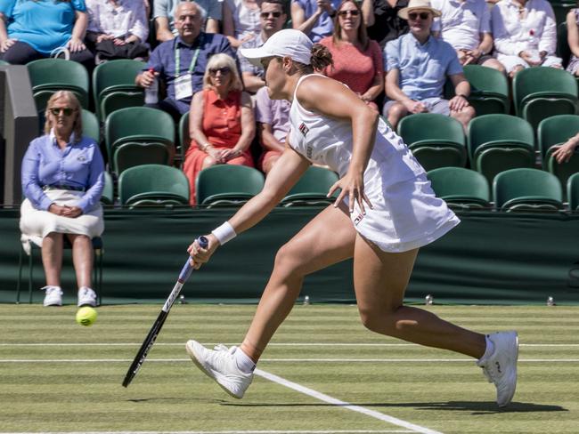 Ash Barty is not taking her next wimbledon opponent lightly. Picture: Ella Pellegrini