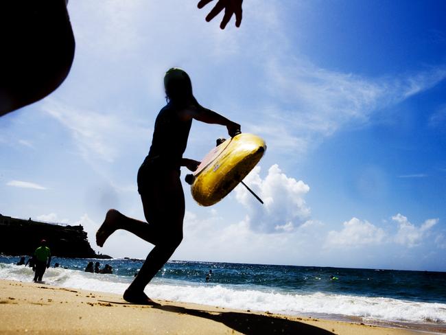 A Portrait of Australia: The best stories from 30 years of Australian Geographic. These Coogee Nippers learn the skills needed to brave the ocean and read its many and ever-changing conditions – the key reasons parents enrol their children from an early age. Photo by Frances Mocnik.