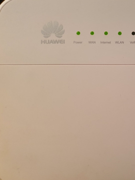 A built-in Huawei router at a Meriton apartment near Green Square in Sydney’s south.