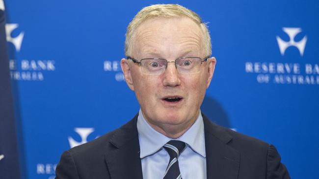 Governor of the Reserve Bank of Australia Philip Lowe said increasing interest rates was a bid to get inflation under control. Picture: Louie Douvis – Pool/Getty Images