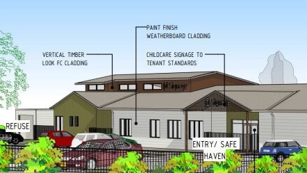 A concept image of the new childcare centre. Picture: City of Moreton Bay/DA Tracker