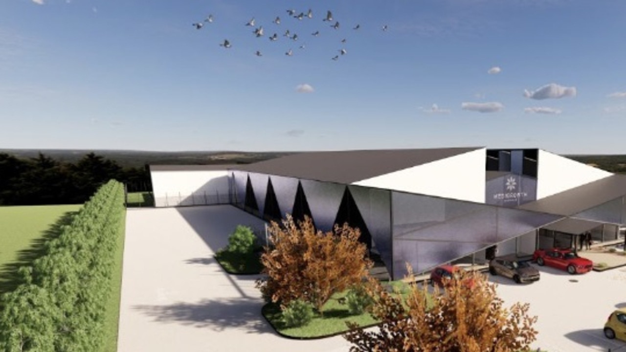 Concept images of Medigrowth's Geelong research centre