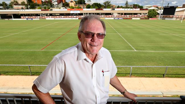 Former coach and CEO of Easts Tigers Rugby League Club, Des Morris. Picture: Richard Walker