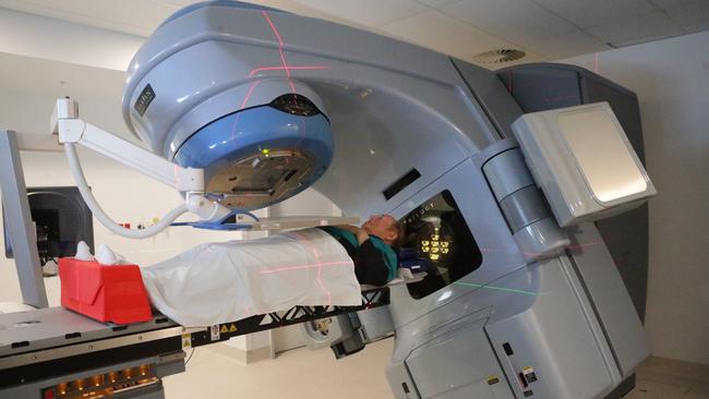 A machine in Sydney that treats prostate cancer patients.