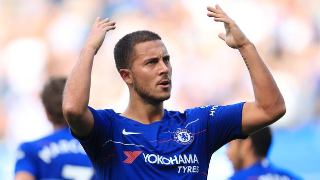 Eden Hazard says the Chelsea supporters that allegedly shouted racial abuse at Raheem Sterling are “not proper fans”.