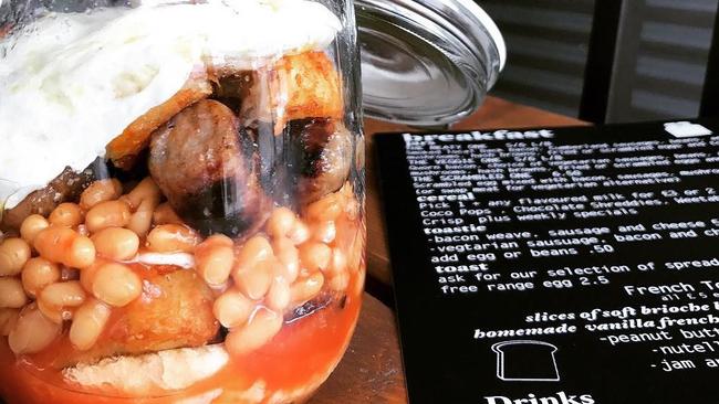 Munchies cafe in Cardiff is serving breakfast in a jar. Picture: Munchies Cardiff/Instagram