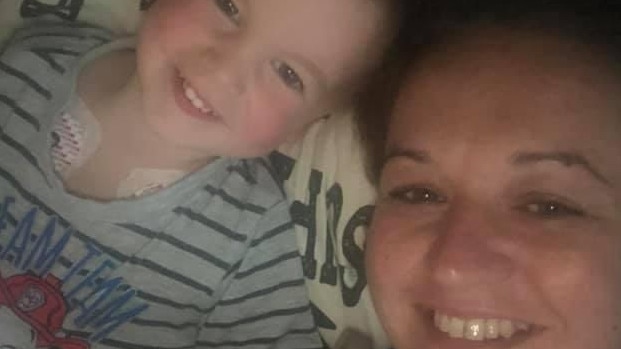 Beaconsfield mum Samantha with her son Lucas Baker who was diagnosed with viral meningitis 10 days after he was born. Samantha is supporting Ronald McDonald House Charities North Australia’s plans fora a new Family Room in Mackay. Picture: Contributed