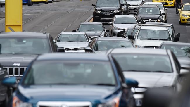 This handy list from VicRoads can help you avoid Melbourne’s worst traffic snarls. Picture: Josie Hayden