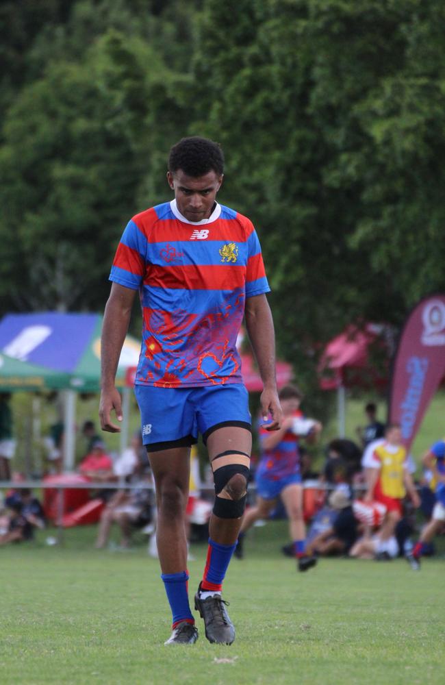 Ballymore Cup rugby action at the Albany Creek Brumbies Junior Rugby Union Club on Friday, April 12, 2024.