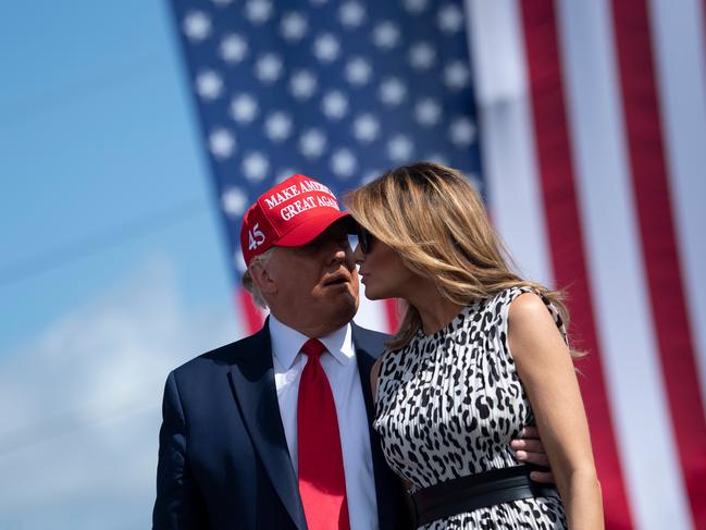 Sealed with a kiss. Picture: AFP