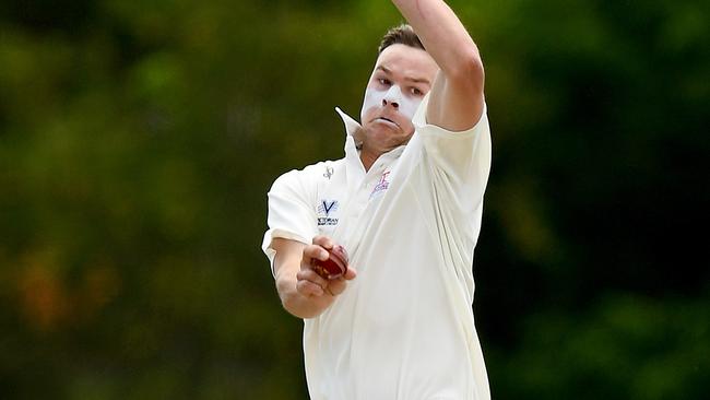 Noah Hurley was a leading wicket taker last year in Premier Cricket. Photo by Josh Chadwick