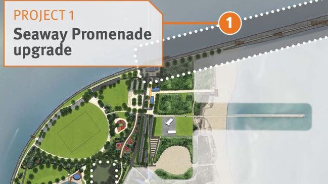 State Government improvements for The Spit on the Gold Coast as part of the first work on building the masterplan for the Central Park.