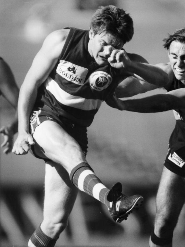 Morningside champion Tony Lynn in his SANFL days. (Pic by staff photographer David Highet)