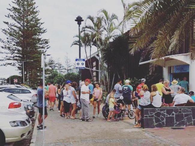 Nook Espresso at Burleigh has operated at the beachfront site for 14 years. Picture: Marcus Wilkins