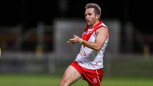 Abe Ankers has committed to Federal for the 2023 CAFL season. Picture: Charlie Lowson / AFLNT Media