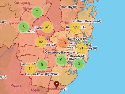 Photovoltaic installations by LGA. Picture: Australian PV Institute