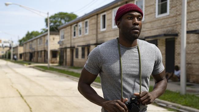 Yahya Abdul-Mateen II as Anthony McCoy in Candyman, directed by Nia DaCosta.