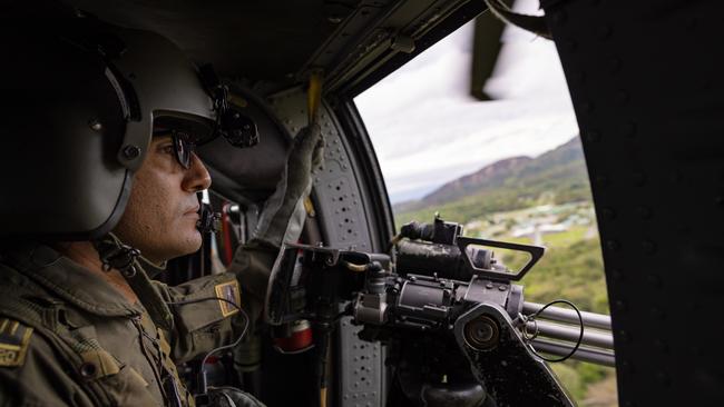 Colombian National Police fly their teams into areas where there are cocaine labs. Picture: Jason Edwards