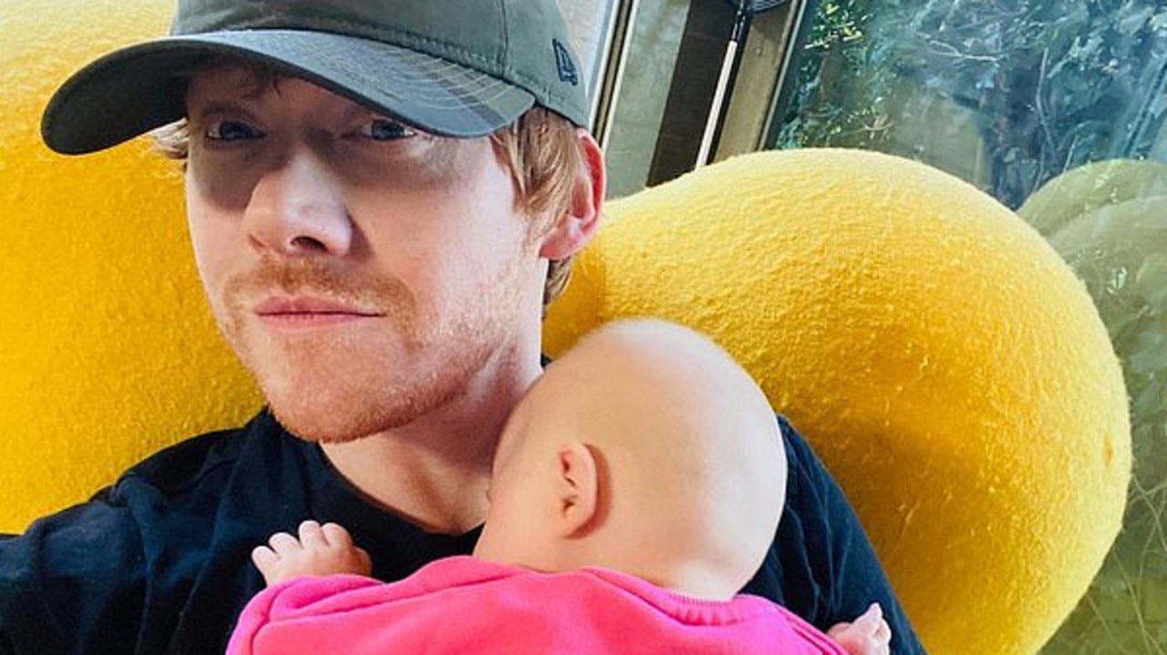 Rupert joined Instagram to upload this precious selfie with his daughter. Picture: Instagram